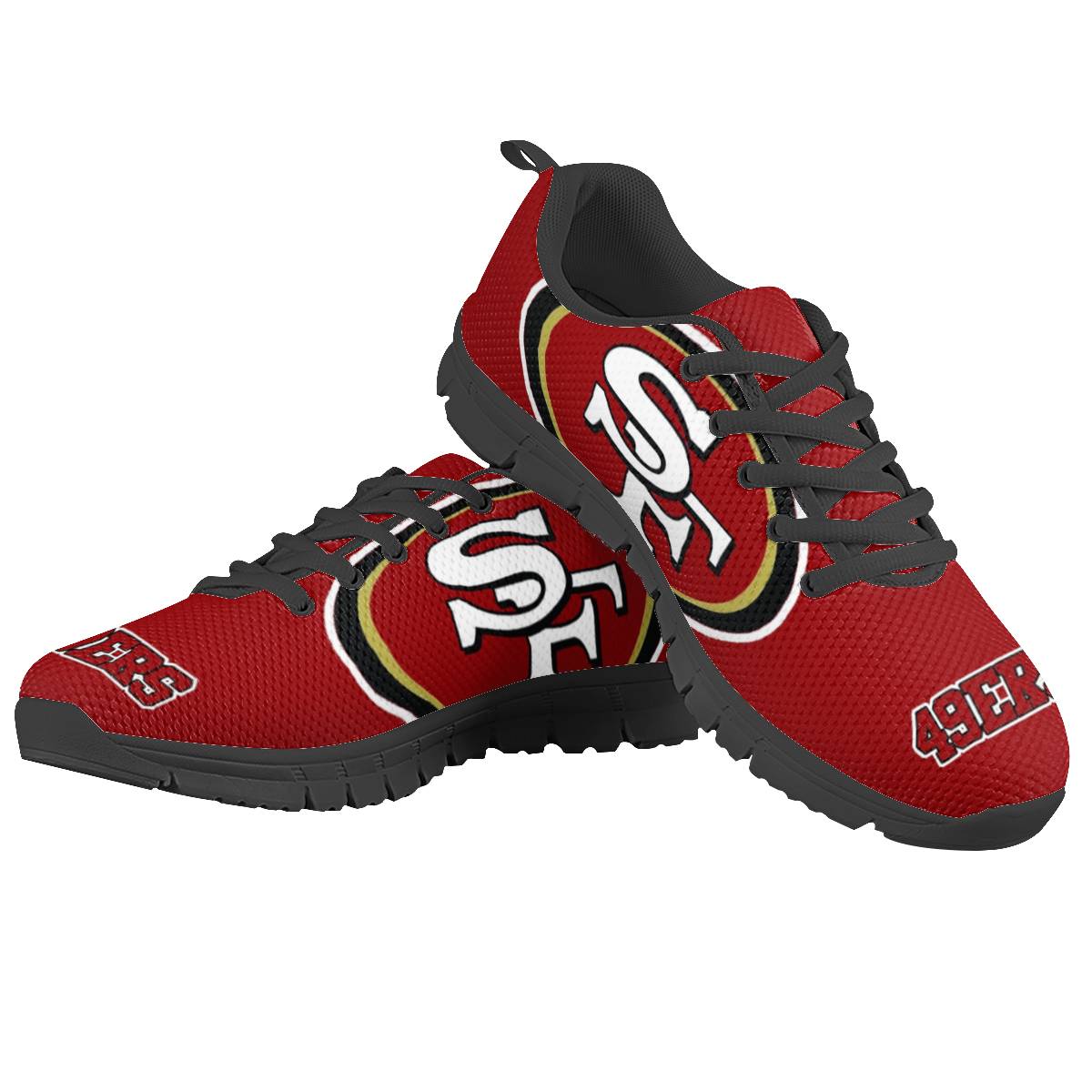 Women's San Francisco 49ers AQ Running Shoes 003